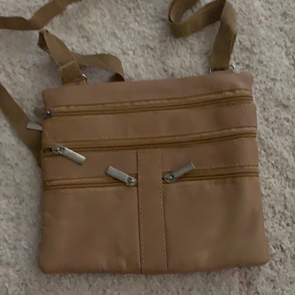 Tan leather crossover